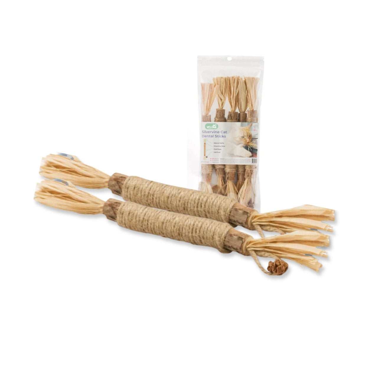 Palitos Dentales de Silvervine para Gatos