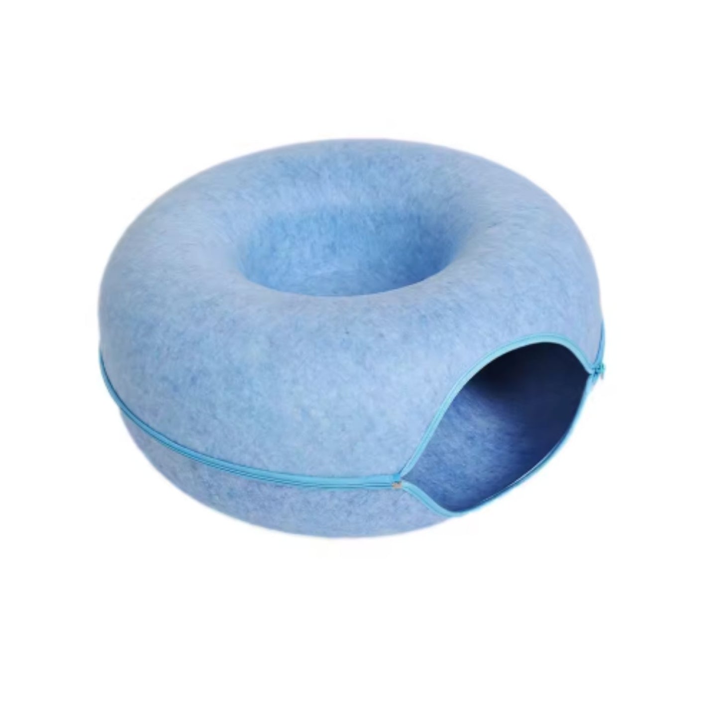 Refugio acogedor y túnel de juego para tus gatos